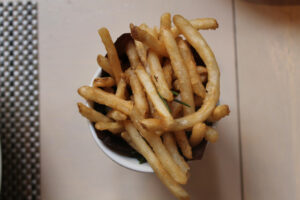 Truffle fries at Fig & Olive