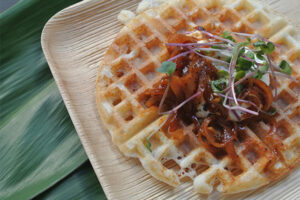 Gluten Free dosa waffle at INDAY