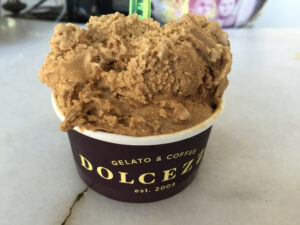 Salted Caramel gelato at Dolcezza