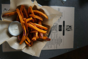 Sweet potato fries at Doma Kitchen