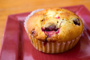 Orange Cranberry Muffin at Open City in Washington DC