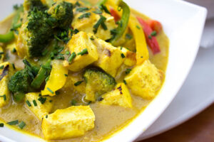 Coconut Curry Tofu at Open City in Washington DC