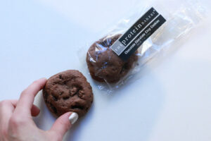 The Protein Bakery chocolate cookies