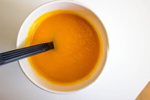 Carrot Ginger Soup from Rise Bakery in Washington, D.C.