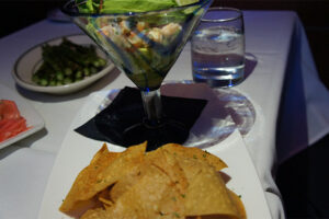 Tequila Shrimp Ceviche at Oceaniare