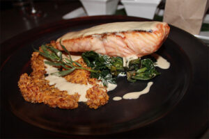 Salmon at Estate Restaurant