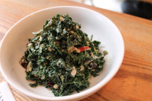 Kale Salad at Ruby's Cafe