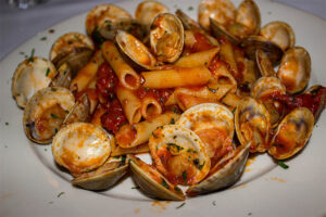 Linguine alle Vongole Rosso at Landini Brothers in Washington, D.C.