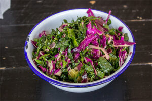 Dino Kale Slaw from Belcampo in Los Angeles
