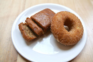Cinnamon Sugar Donut and Banana Bread Loaf from Mulberry & Vine