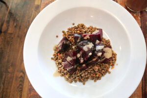 Charred Beet and Lentil from ZiZi Limona