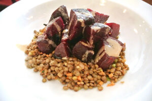 Charred Beet and Lentil from ZiZi Limona