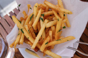 Parmesan Truffle Fries at Catch