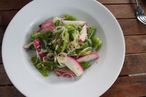 Spring Pea Salad at Cookshop