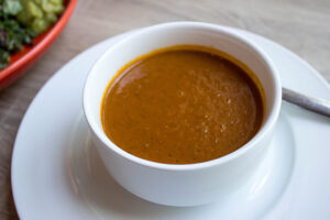 Roasted Tomato and Red Pepper Soup at Sonoma Cellar in Washington, D.C.