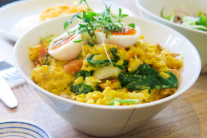 Kedgeree at Snaps + Rye in Notting Hill, London