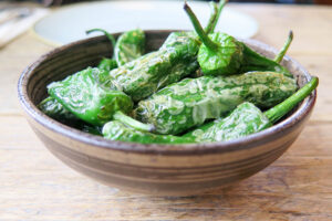 Padron peppers at Chicama in London