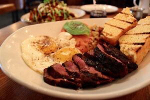 Steak and Eggs from The Wallace