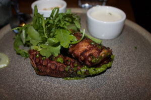 Grilled Octopus at Cucina Enoteca