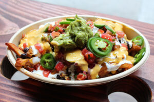 Nacho Loaded Fries from 375°