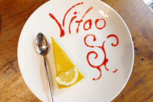 Creamy Lemon Cake at Vitao in Soho, London