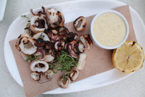Grilled Calamari at State Fare Bar & Kitchen
