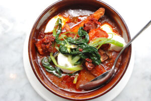 Mutton and Sweet Potato Tagine from Blanchette Brick Lane in London