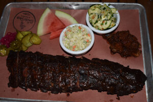 Baby Back Ribs at The Smoke Shop in Cambridge